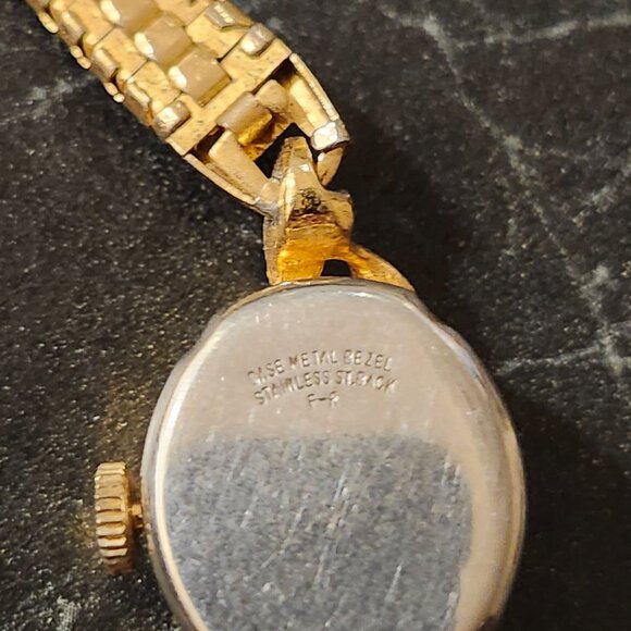 Used Bolivia watch with Diamonds - Picture 2 of 3